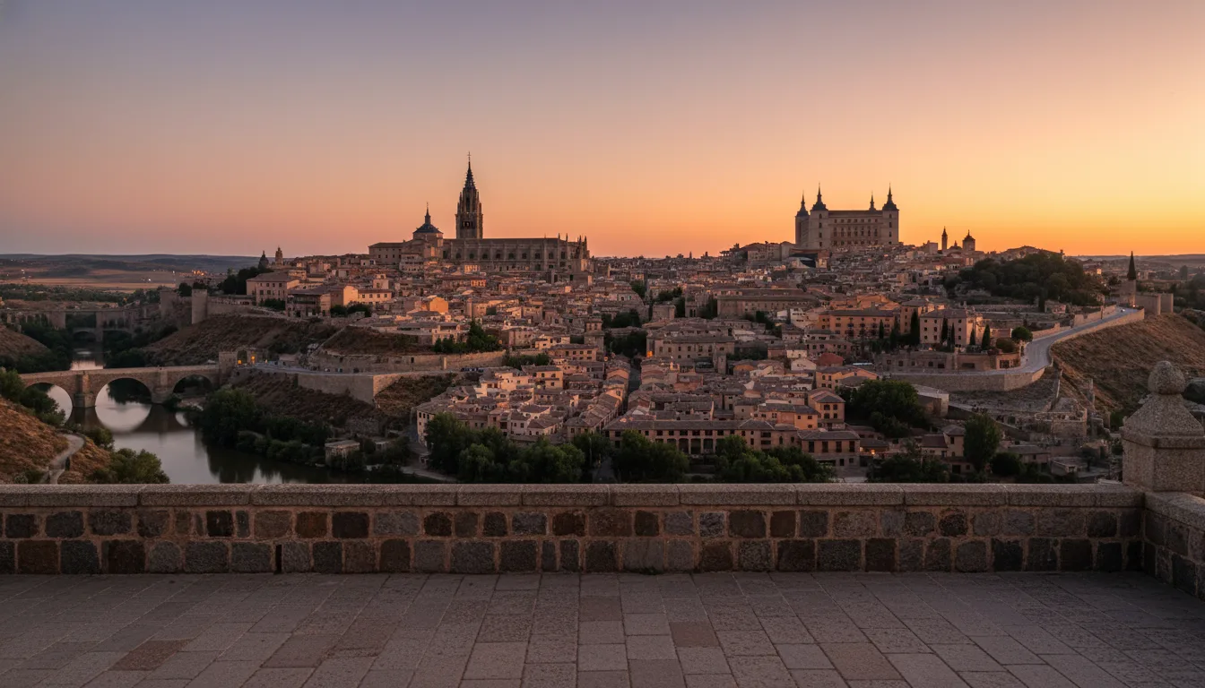 Toledo al atardecer